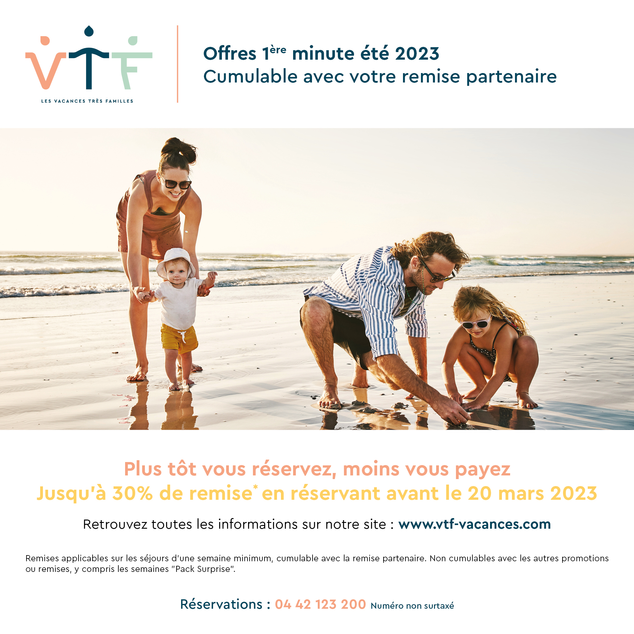 Offre Premières Minutes - VTF vacances
