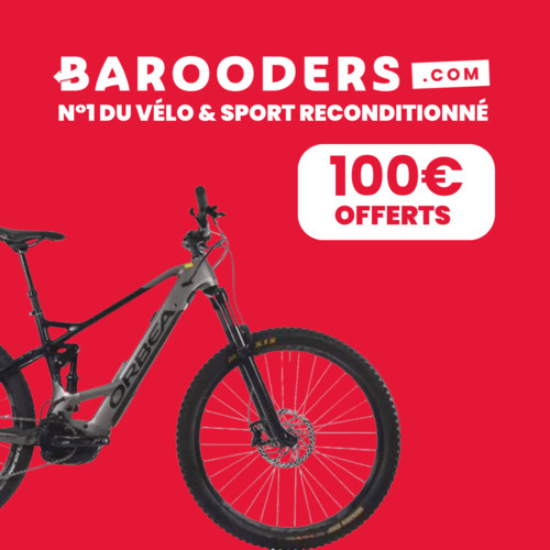 100€ offerts à partir de 1000€ d'achat - Barooders, spécialiste du matériel de sport reconditionné garanti - Barooders